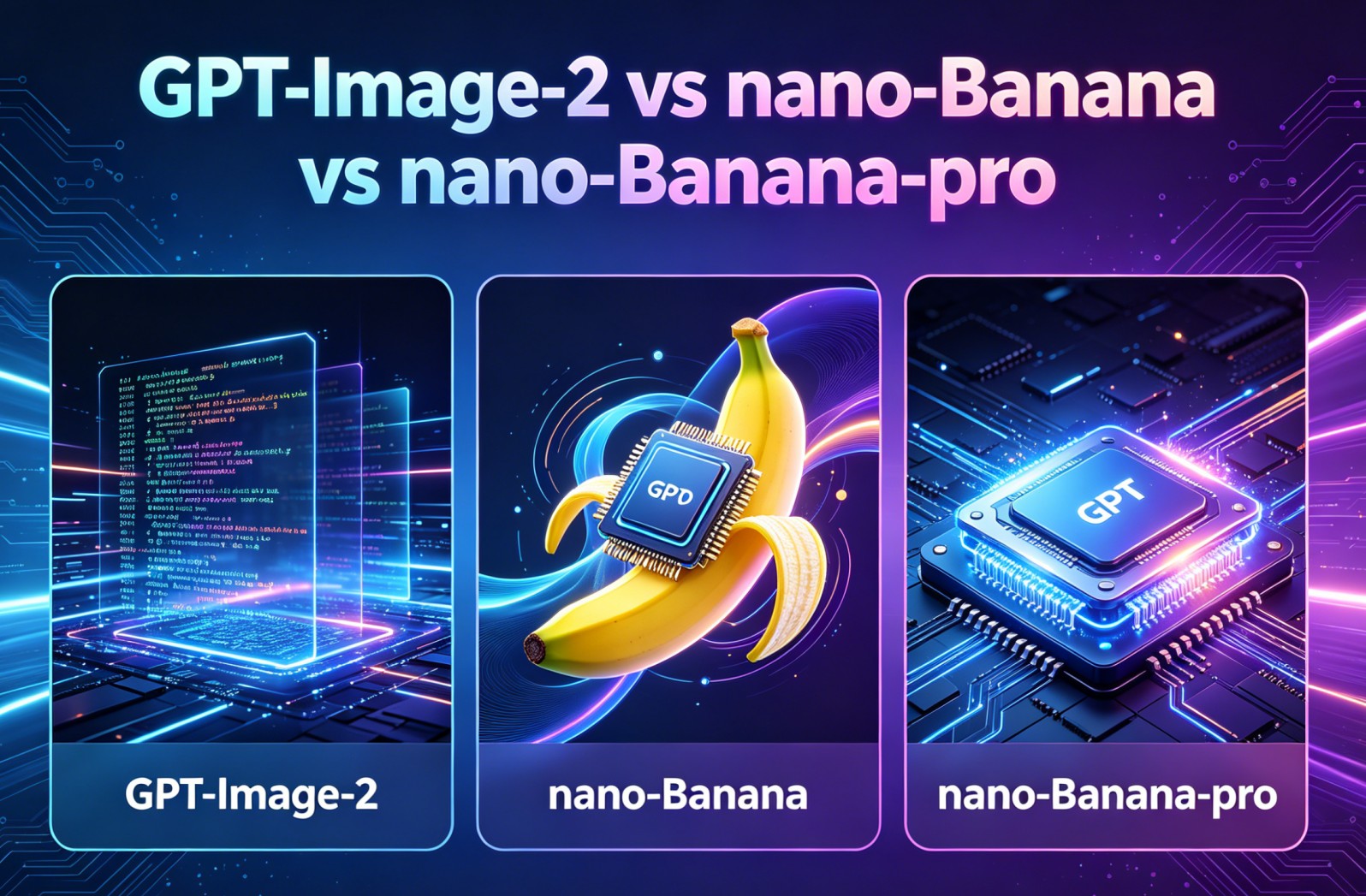 gpt-image2和nano banana
